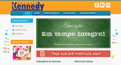 Desktop Screenshot of kennedycolegio.com.br